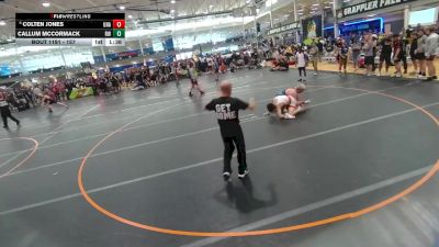 157 lbs Cons. Round 4 - Callum McCormack, Roundtree Wrestling vs Colten Jones, Unattached