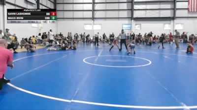 70 lbs Round 3 (6 Team) - Gavin Lashombe, GREAT NECK WRESTLING CLUB GOLD vs Maxx Irvin, EASTERN CAROLINA WRESTLING ACADEMY