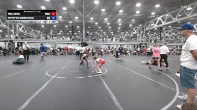 84 lbs Round 2 (6 Team) - Mia Emili, POWA vs RayLynn Robinson, Miami Hawks