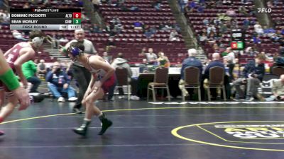 107 lbs First Round - Dominic Picciotti, Altoona vs Sean Morley, Conestoga Valley