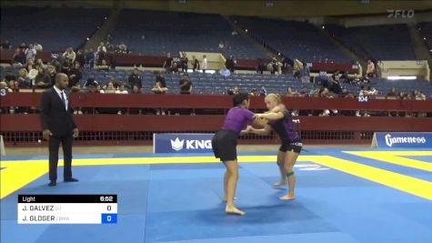 JENNIFER GALVEZ vs JANETTE GLOGER 2024 Pan IBJJF Jiu-Jitsu No-Gi Championship