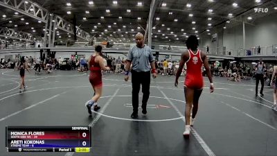 138 lbs Semis (4 Team) - Kanyah Mccarthy, South Side WC vs Nicole Kremyanskiy, Xtreme Team