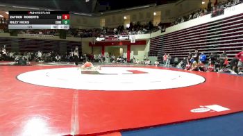 175 lbs Quarterfinals (8 Team) - Zayden Roberts, ELGIN vs Riley Hicks, COWETA