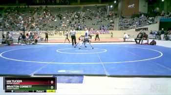 106 lbs Champ. Round 2 - Braxton Corbett, Union County vs Ian Tucker, Wayne County