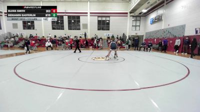 113 lbs Consi Of 8 #1 - Bless Smith, Strong Rock Christian vs Benjamin Easterlin, Mount Vernon