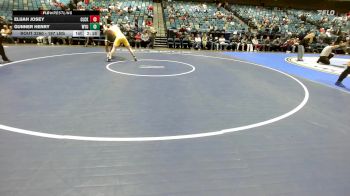 197 lbs Round Of 16 - Elijah Josey, Clackamas vs Gunner Henry, Wyoming