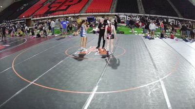 120 lbs Champ. Rd Of 16 - Arabella Chapman, Washington vs Raely Agor, Hawaii