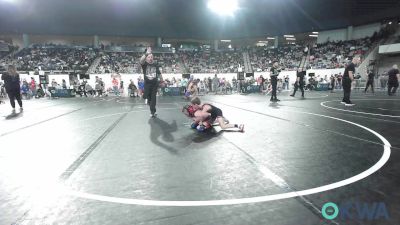 55 lbs Consi Of 8 #2 - Nolan Elwell, Tuttle Wrestling vs Waylon Cooper, Sperry Wrestling Club