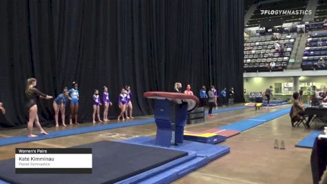 Kate Kimminau - Women's Pairs, Planet Gymnastics - 2021 Women's Xcel Region 4 Championships