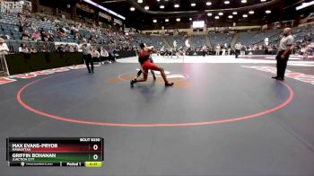 6A-175 lbs Cons. Round 3 - Griffin Bohanan, Junction City vs Max Evans-Pryor, Manhattan