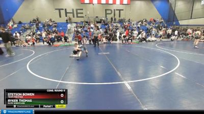 73 lbs Cons. Round 5 - Ryker Thomas, Elite Wrestling vs Stetson Bowen, Team Prestige