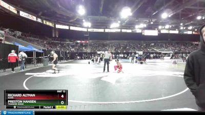 120 lbs Champ. Round 1 - Daxton Bonner, Wasatch vs Cantril Nielsen, Boise