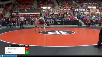 191 lbs Quarterfinal - Lyndsey Buechman, Abilene vs Madi Tolle, Lindsborg-Smoky Valley