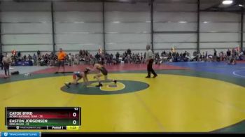92 lbs Round 3 - Easton Jorgensen, Iowa Black vs Catoe Byrd, NCWAY National Team