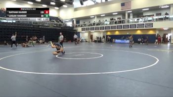 125 lbs Cons. Round 2 - Nathan Kaiser, Lemoore College vs Logan Hansen, Moorpark College