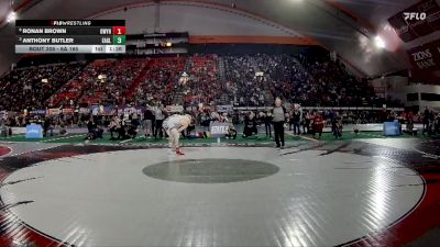 6A 165 lbs Quarterfinal - Anthony Butler, Eagle vs Ronan Brown, Owyhee