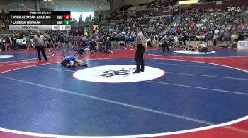 5A 113 lbs Semifinal - Landon Herman, Lakeside vs Jose Altuzar Aguilon, Searcy