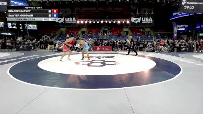 190 lbs Cons. Rd Of 64 - Braeden Maxey, MN vs Sawyer Goodwin, MA