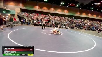 113 lbs Champ. Round 2 - Layne Swift, Kelso vs Connor Jeong, Castro Valley