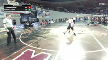2A/1A Boys 215 Champ. Round 1 - Steven Murphy, Siletz Valley Boys vs Lodaki Lappin, Oakridge Boys