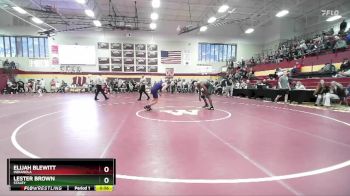 150 lbs Cons. Semi - Elijah Blewitt, INDIANOLA vs Lester Brown, STALEY