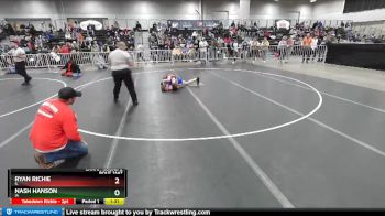 113 lbs Champ. Round 2 - Nash Hanson, IA vs Ryan Richie, IL