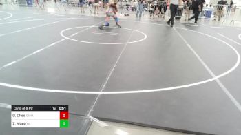 113 lbs Consi Of 8 #2 - Owen Chee, Ganado WC vs Zorion Maea, No Team