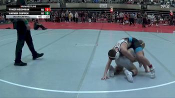 120 lbs Quarterfinal - Ryker Heishman, Big Game Wrestling Club vs Carver Crippen, DC Elite
