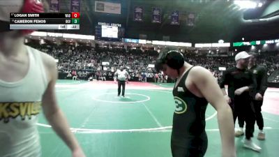 110 lbs Cons. Round 4 - Max Fleming, POC3 vs Giovanni Brunst, WSW1