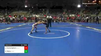 70 lbs Consolation - Jackson Cunnyngham, Oklahoma Wrestling Academy vs Vincent Petro, Cowboy WC