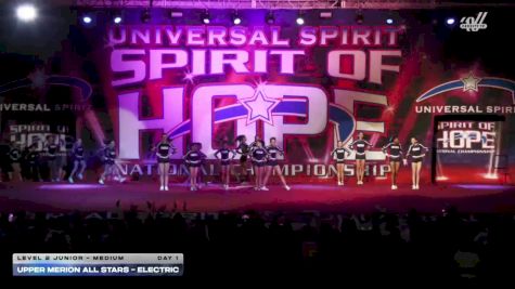 Upper Merion All Stars - Electric [2026 L2 Junior - Medium Day 1] 2026 Spirit of Hope Grand Nationals