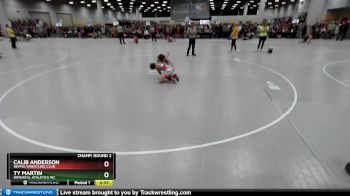 77 lbs Champ. Round 2 - Ty Martin, Immortal Athletics WC vs Calib Anderson, Repmo Wrestling Club