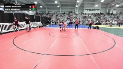160 lbs Consi Of 64 #1 - Oleksii Prosianok, NY vs Justin Bremberg, MA