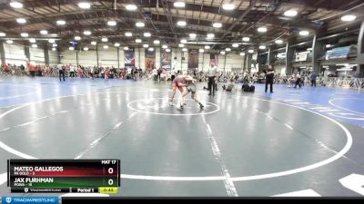 100 lbs Rd# 6- 9:00am Saturday Final Pool - Jax Furhman, POWA vs Mateo Gallegos, PA Gold