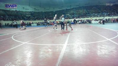 160 lbs Consi Of 32 #2 - George Stewart, Norman JH vs Aidan Bushman, Enid Junior High