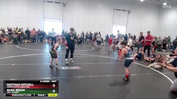 Round 1 - Matthias Mitchell, Chapin Youth Wrestling vs River Brehm, LWC: Raiders