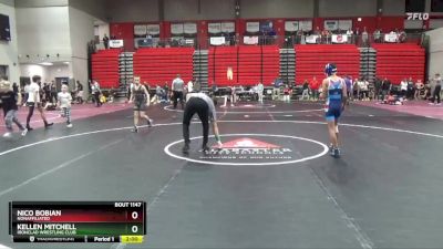 90 lbs 1st Place Match - Kellen Mitchell, Ironclad Wrestling Club vs Nico Bobian, NonAffiliated