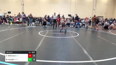 55 lbs Rr Rnd 2 - Ezra Wilkinson, 4M K-4 vs Mason Haught, Phoenix WC K-4