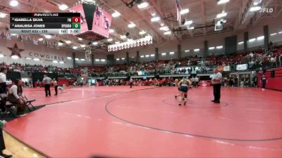 126 lbs Quarterfinal - Analiesa Jones, Coronado vs Isabella Silva, Lewisville Flower Mound