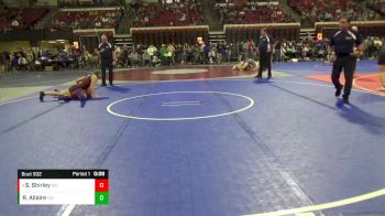 137 lbs Cons. Semi - Soraya Shirley, Montana Disciples vs Rylynn Allaire, Choteau Wrestling