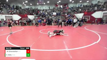 131-139 lbs Round 2 - Maggie Branstetter, Attica vs Rachel Mills, Franklin Community