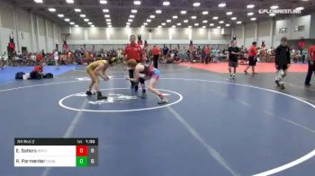 120 lbs Rr Rnd 2 - Ethan Sellers, Beach Misfits Blue vs Ryan Parmenter, Dungeon Training Center