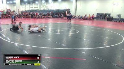 113 lbs Round 1 (10 Team) - Trayton Reuter, Owen Valley vs Hunter Wade, AAWA