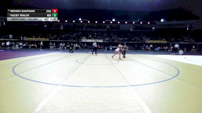 124 lbs Round Of 16 - Nevaeh Santiago, Springfield Technical CC vs Kacey Walck, Washington State
