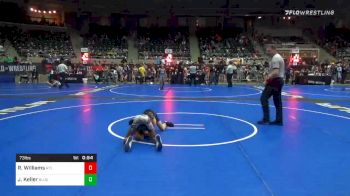 73 lbs Consolation - Robert Williams, RTL Trained vs Jace Keller, Blue Pride WC