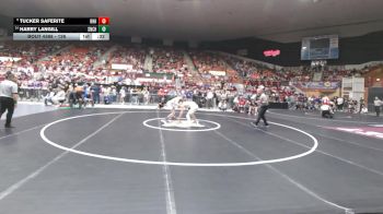 126 lbs 5th Place Match - Tucker Saferite, Rose Hill HS vs Harry Langill, Seneca-Nemaha Central HS