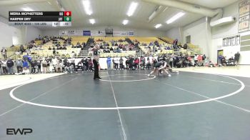 120 lbs Consi Of 4 - Meria McPhetters, Inola vs Harper Dry, Jay High School