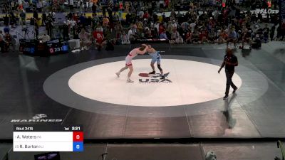 175 lbs Semis - Adam Waters, PA vs Ryan Burton, NJ