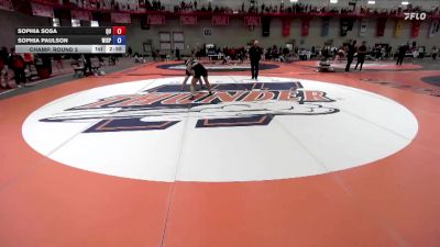 160 B Champ. Round 2 - Sophia Sosa, Quincy vs Sophia Paulson, Wisconsin-Stevens Point