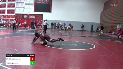 165 lbs Consi Of 16 #2 - Marques Mcclorin, Gannon-Unattached vs Ty Raines, Buffalo